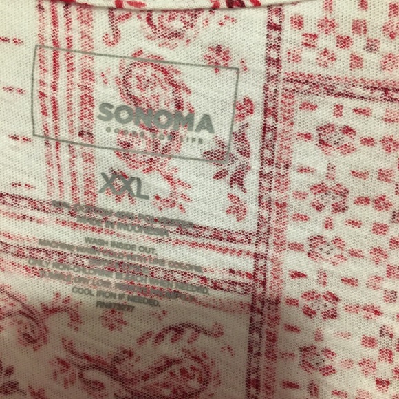 Sonoma red and white soft tank patterned.XXL - Picture 4 of 4